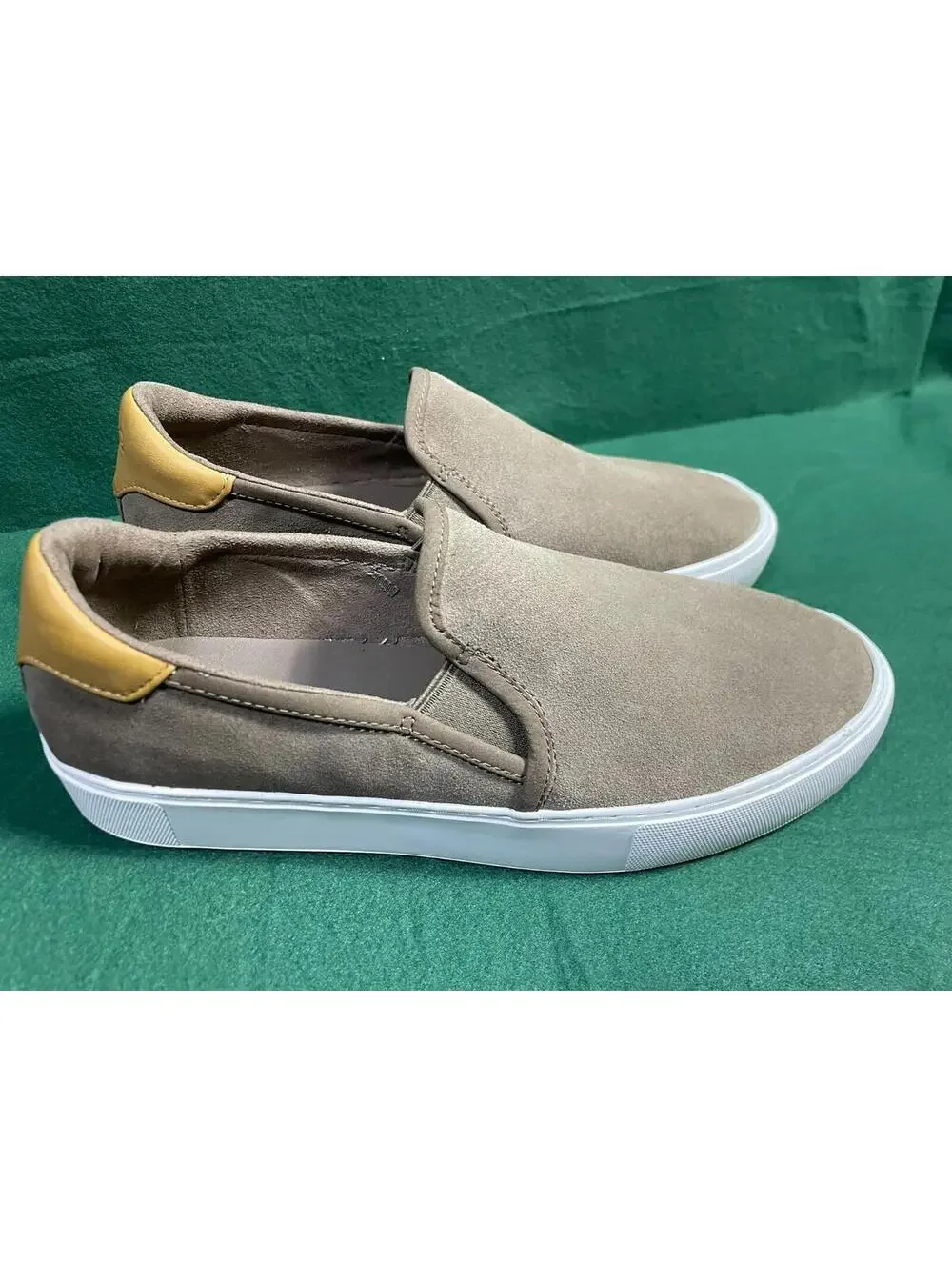 UGG Cahlvan Slip On Loafer Platform Sneaker Brown Suede Shoes Womens Size 9.5 - Picture 3 of 7